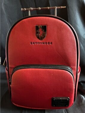 Loungefly Gryffindor Red Backpack with Black Trim